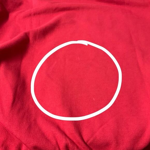 Anvil Men’s Red Christmas Llama Crewneck Sweater Size XLarge - Picture 13 of 14